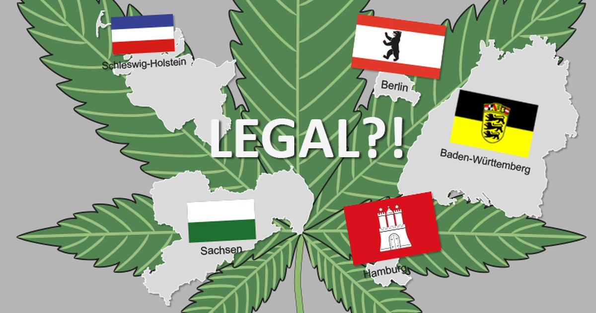 APRIL APRIL 5 Bundesländer legalisieren Cannabis