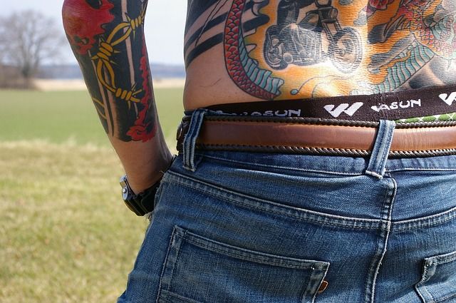 Dieser Mann hat ein verrücktes Tattoo