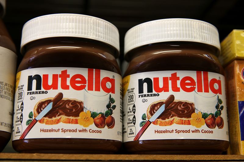 Ein Nutella-Glas zum Abschließen