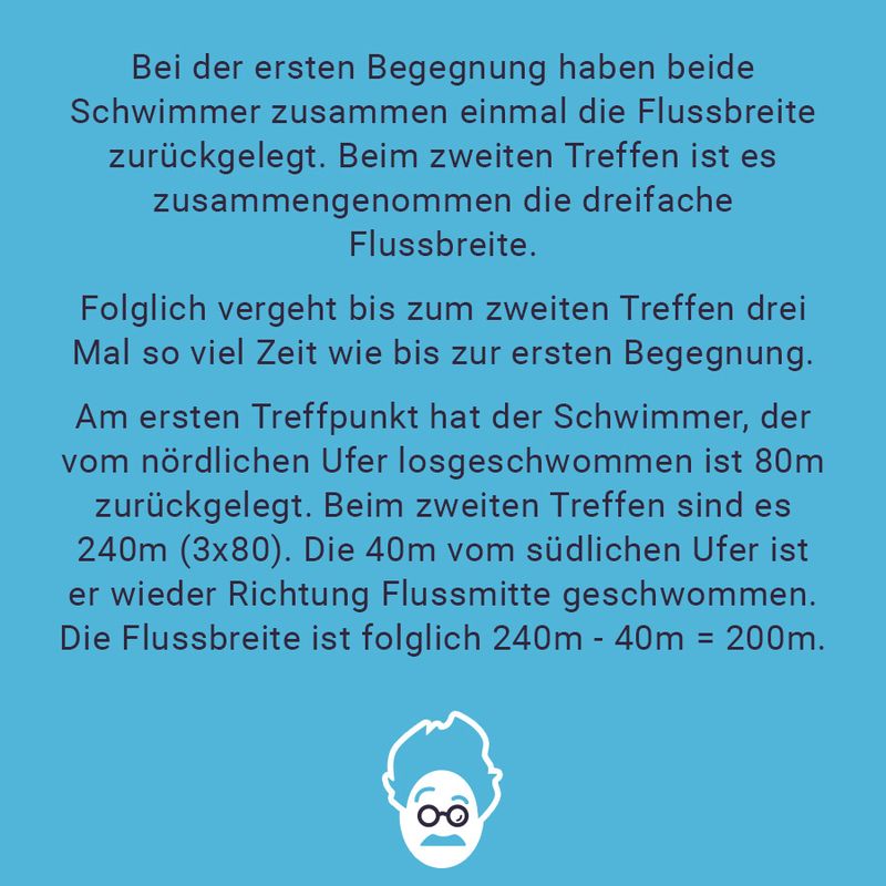 Wie breit ist der Fluss?