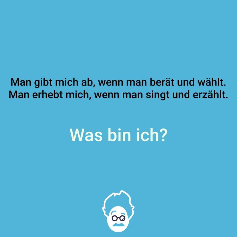 Was bin ich?