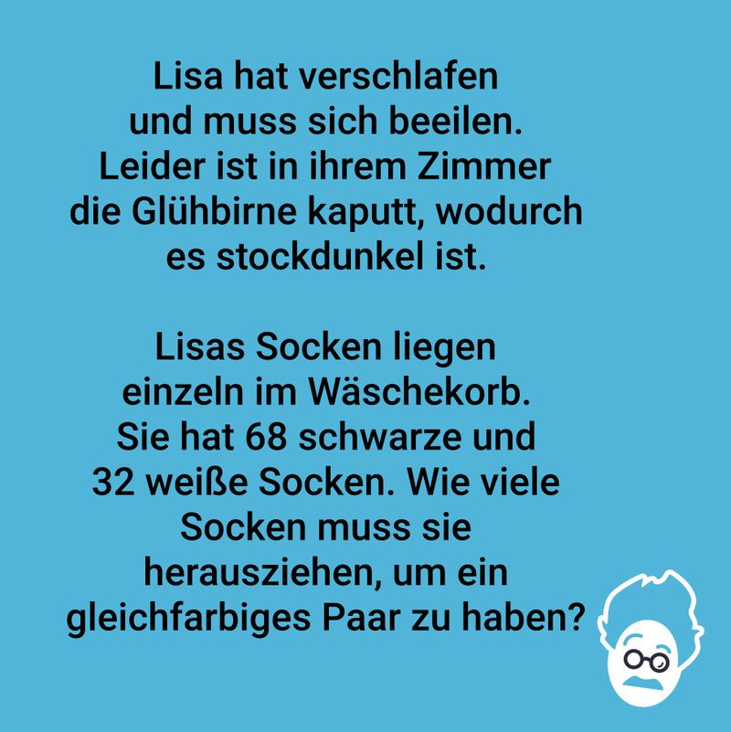 Lisas Sockenproblem!
