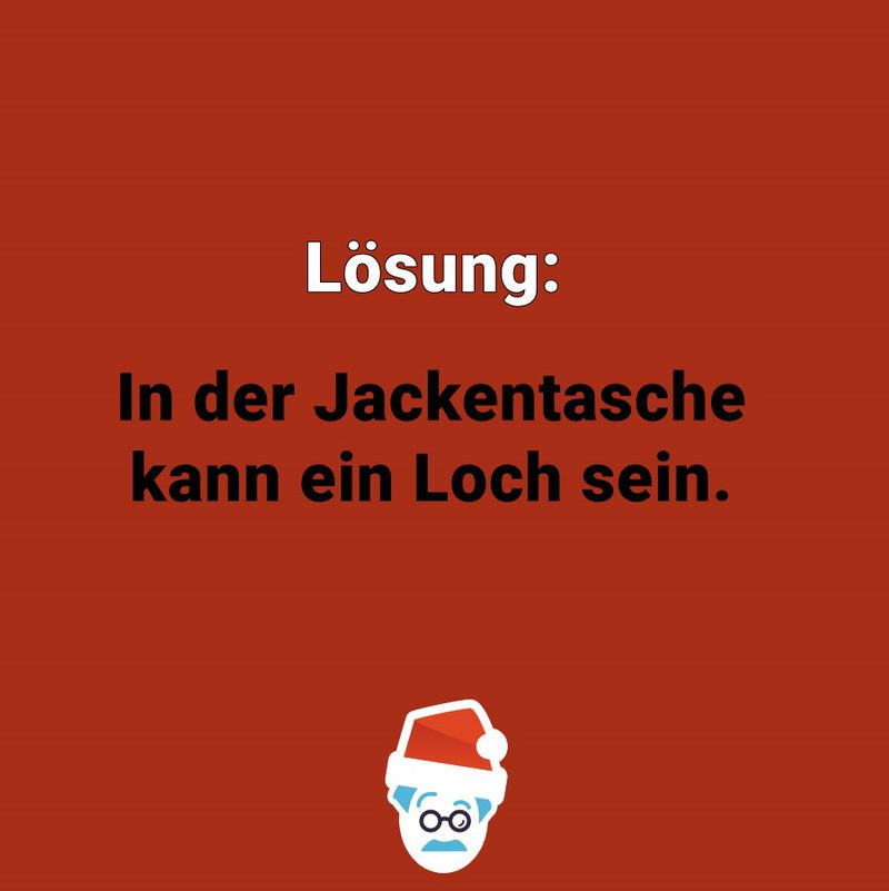 Leere Taschen