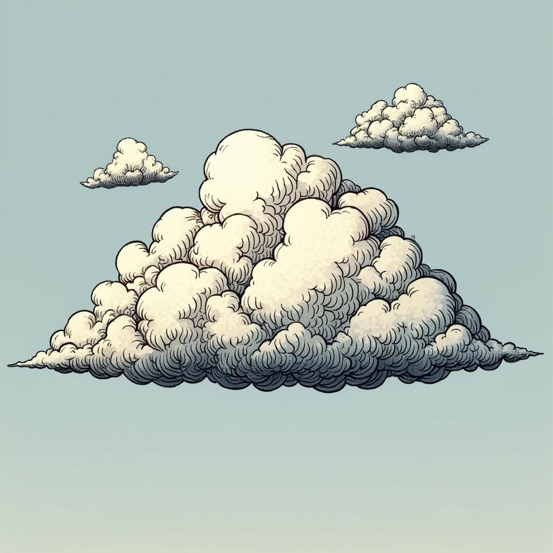 Die richtige Lösung ist: Eine Wolke!