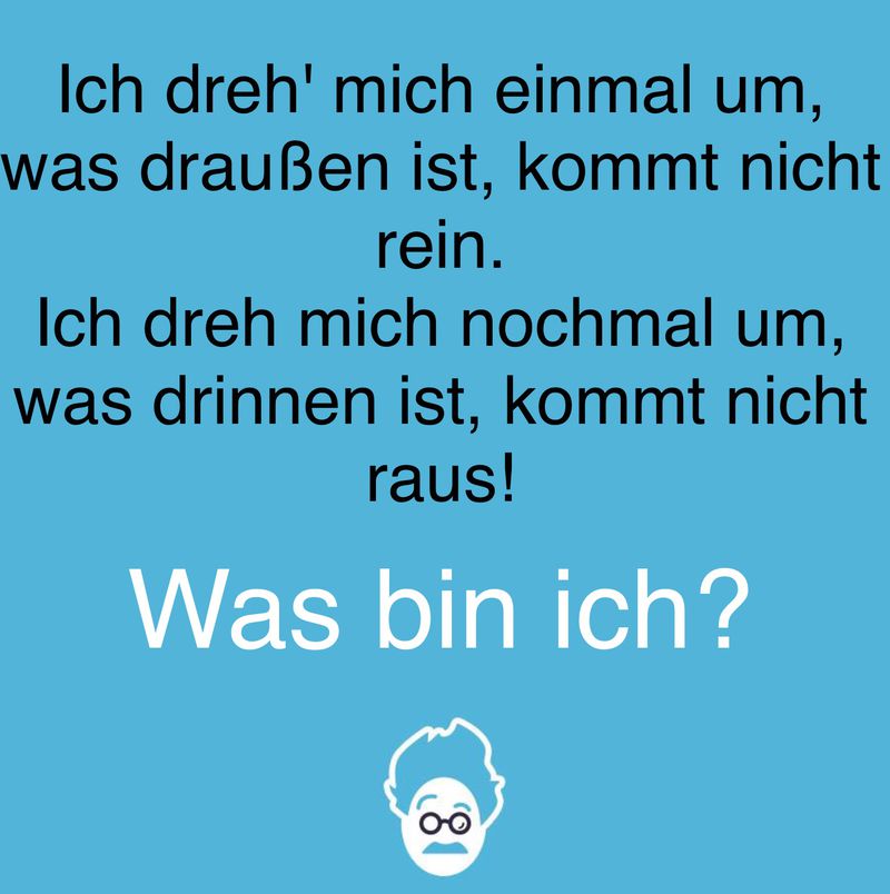 Was bin ich?
