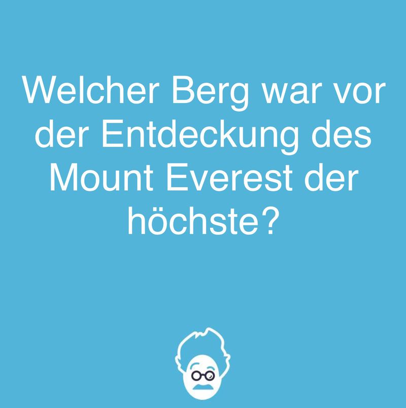 Mount Everest!