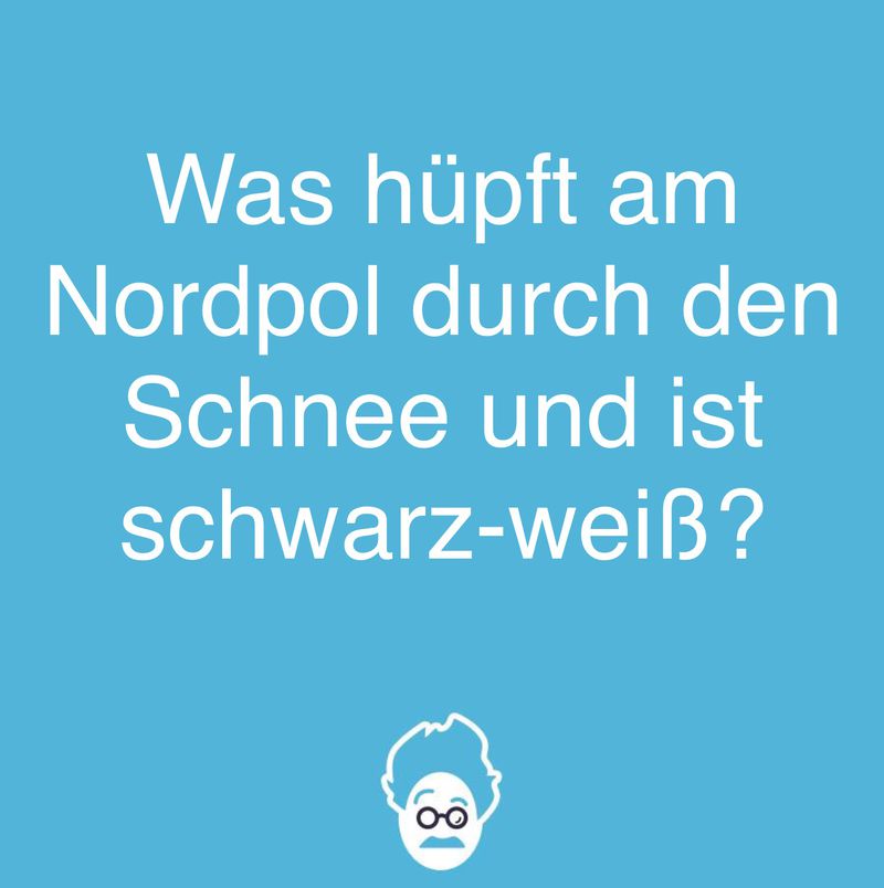 Scherzfrage!