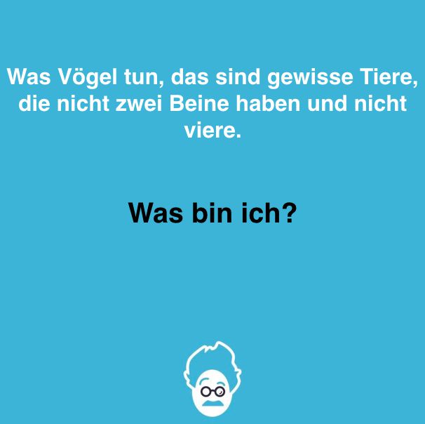 Was bin ich?