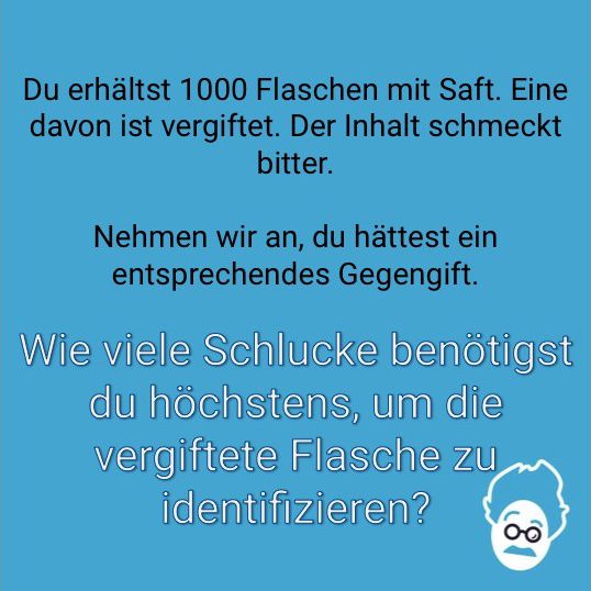 Die vergiftete Flasche