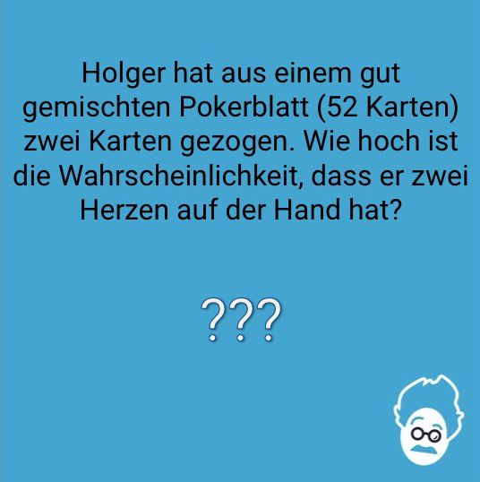 Das Pokerblatt