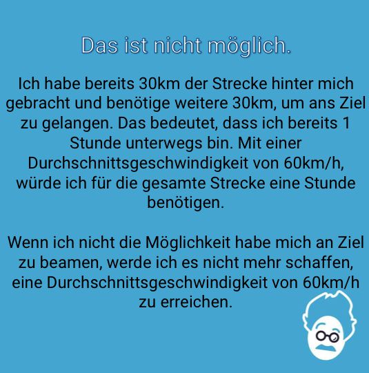 Auf halbem Weg