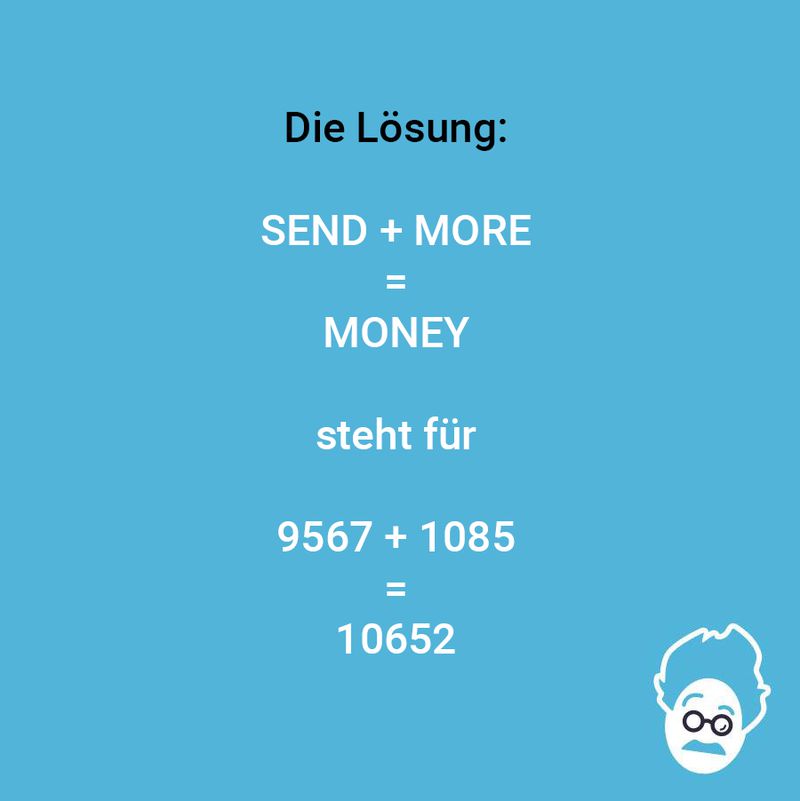 SEND MORE MONEY