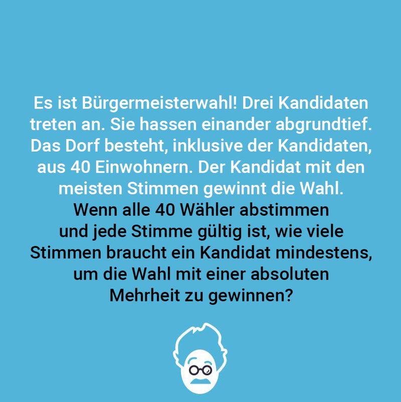Absolute mehrheit einfach erklärt