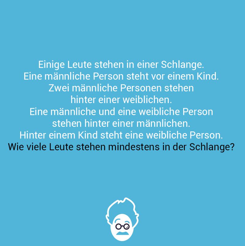 Wie viele stehen hier?