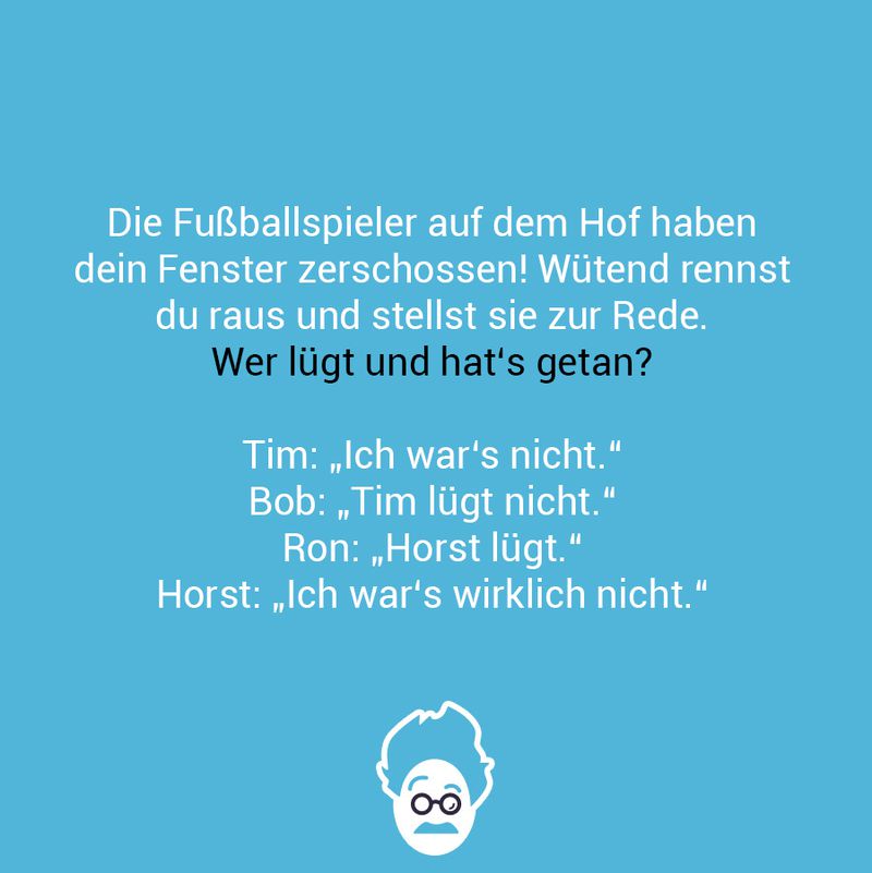 Wer ist der Verbrecher?