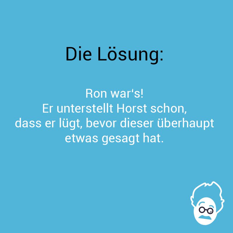 Wer ist der Verbrecher?