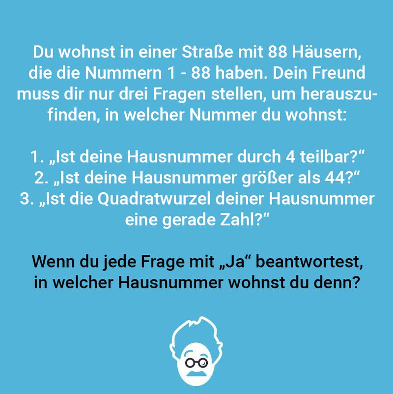 In welchem Haus wohnst du?