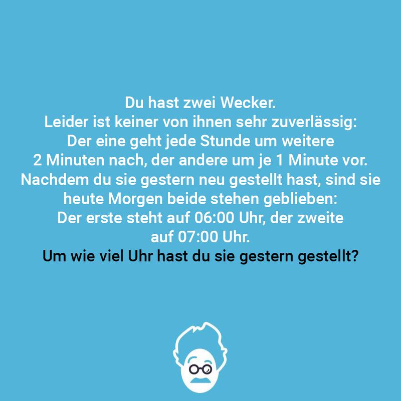 Weckerwahnsinn