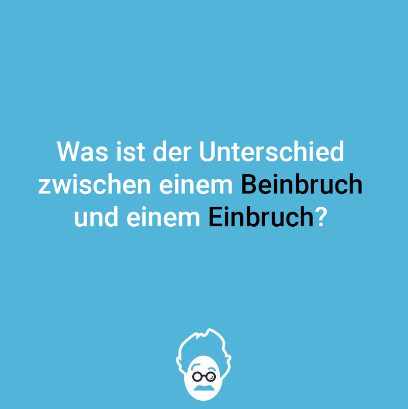 (B)Einbruch