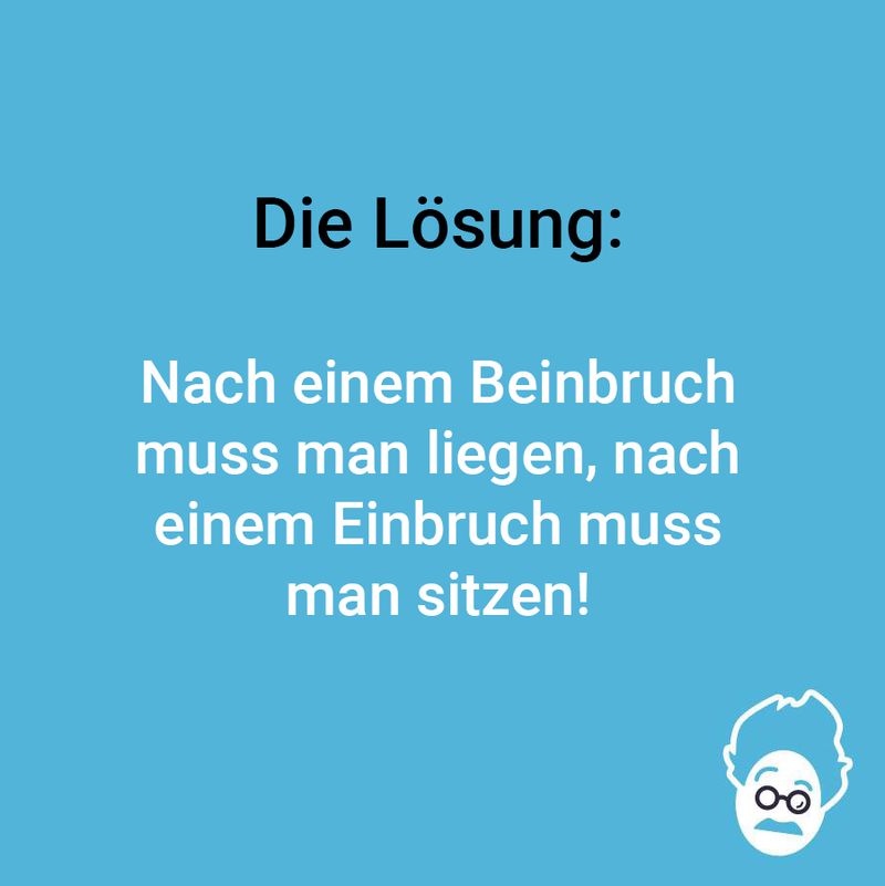 (B)Einbruch
