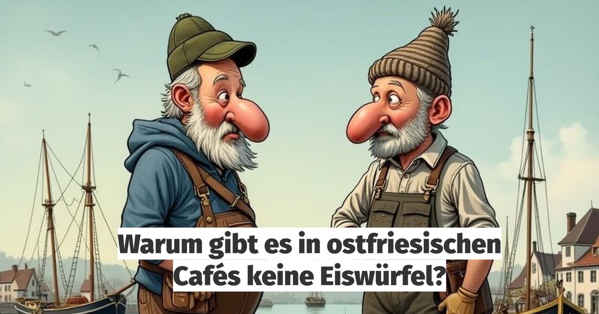 Warum Ostfriesen-Witze nie aussterben: Die besten 33 als Beweis