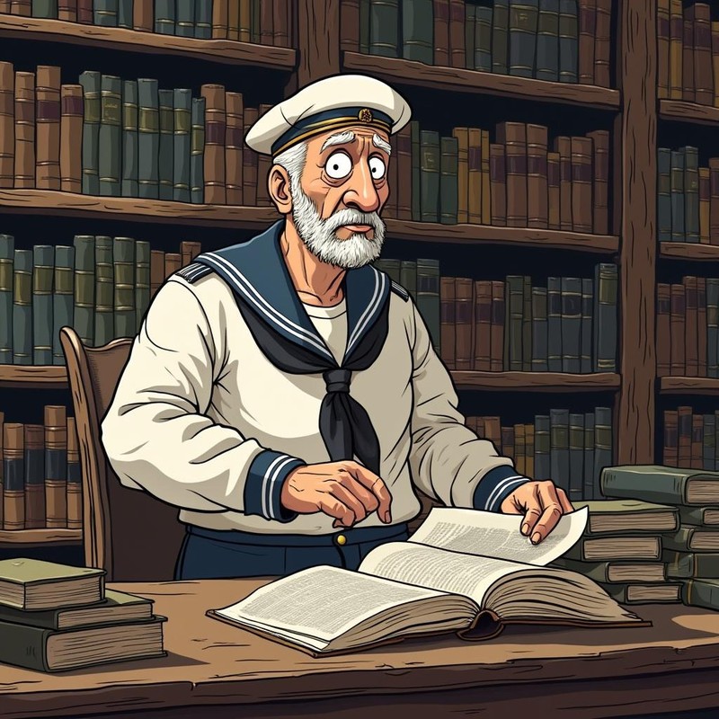 Kommt ein Ostfriese in die Bibliothek.