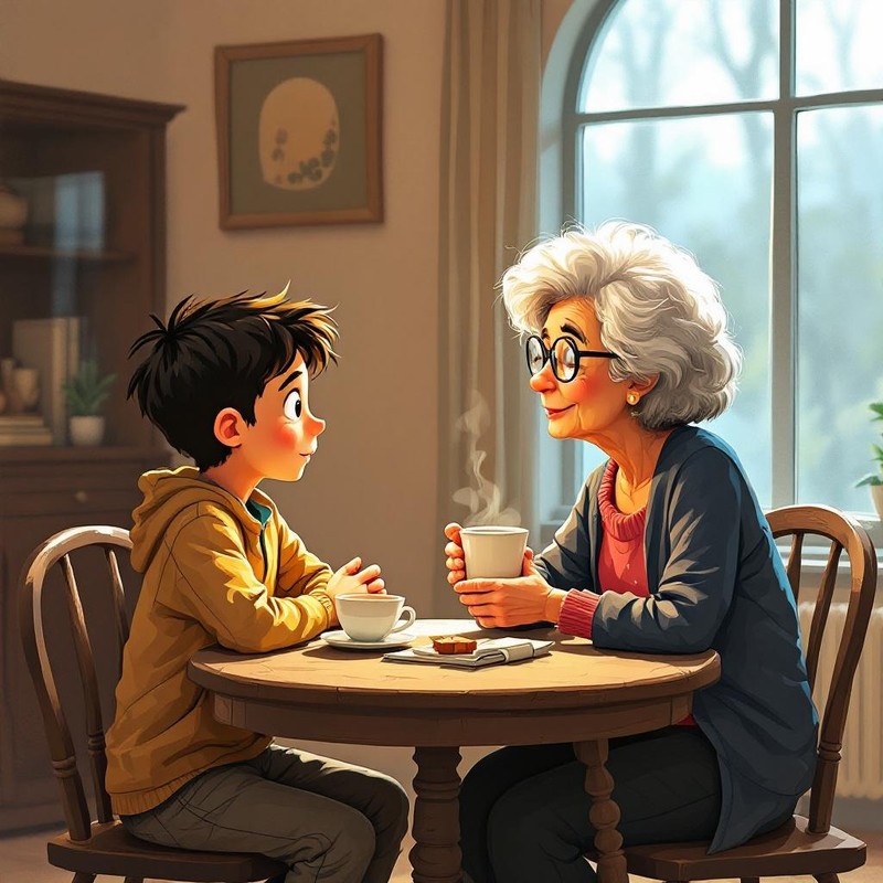 Er ist eine große Haushaltshilfe.