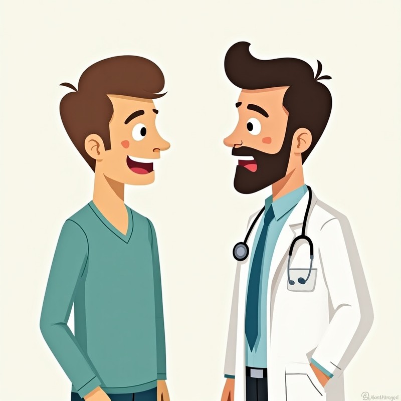 Da muss der Doc wohl deutlicher werden.