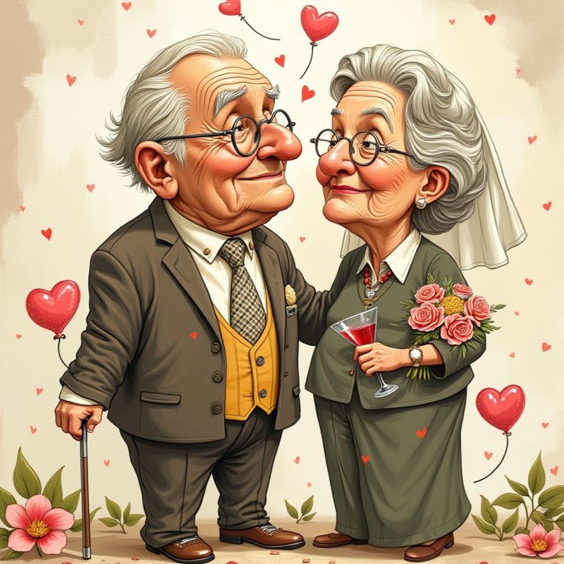 60 Jahre glückliche Ehe – ein Grund zum feiern.