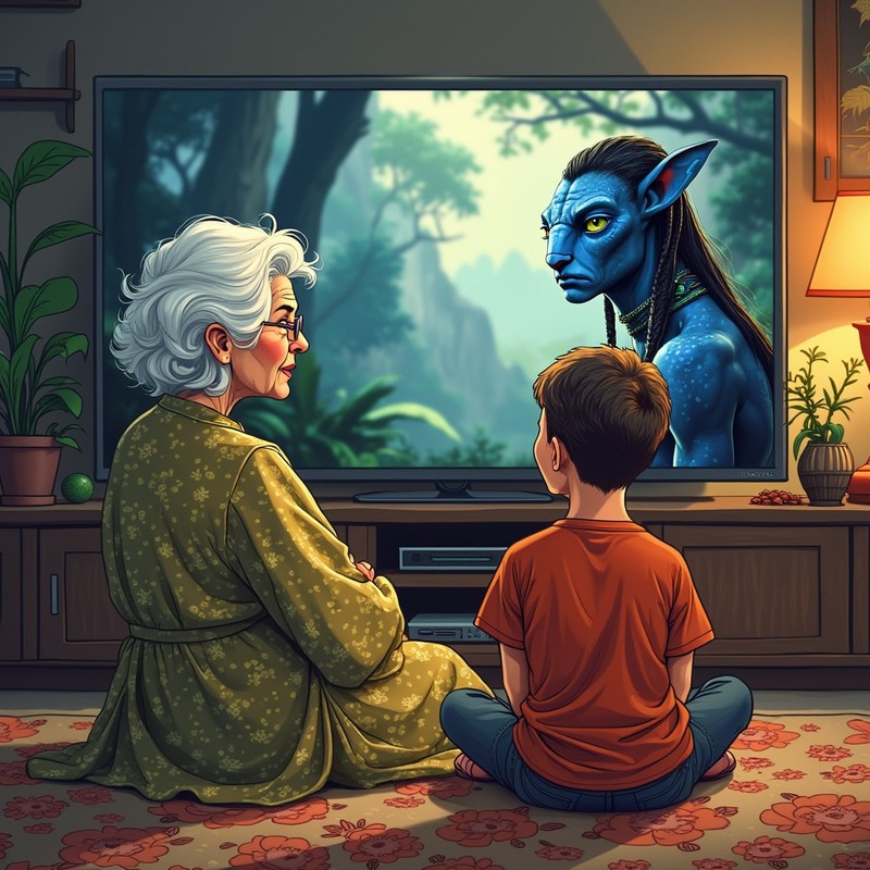 Jede Generation hat ihre eigenen blauen Filmhelden.
