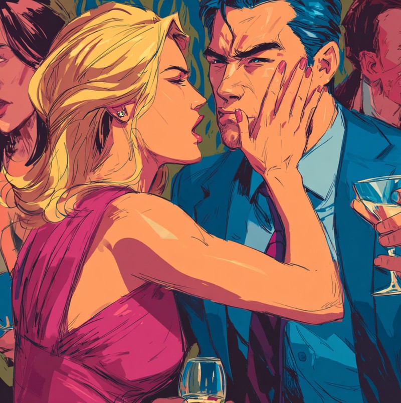 Die Anmache geht gehörig schief.