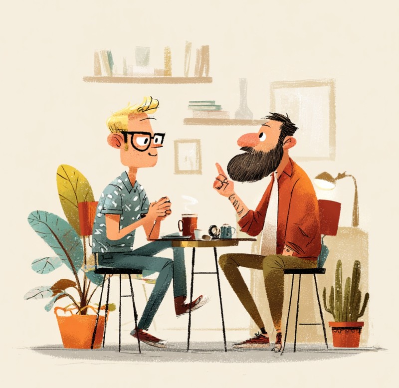 Fernbeziehung neu definiert.