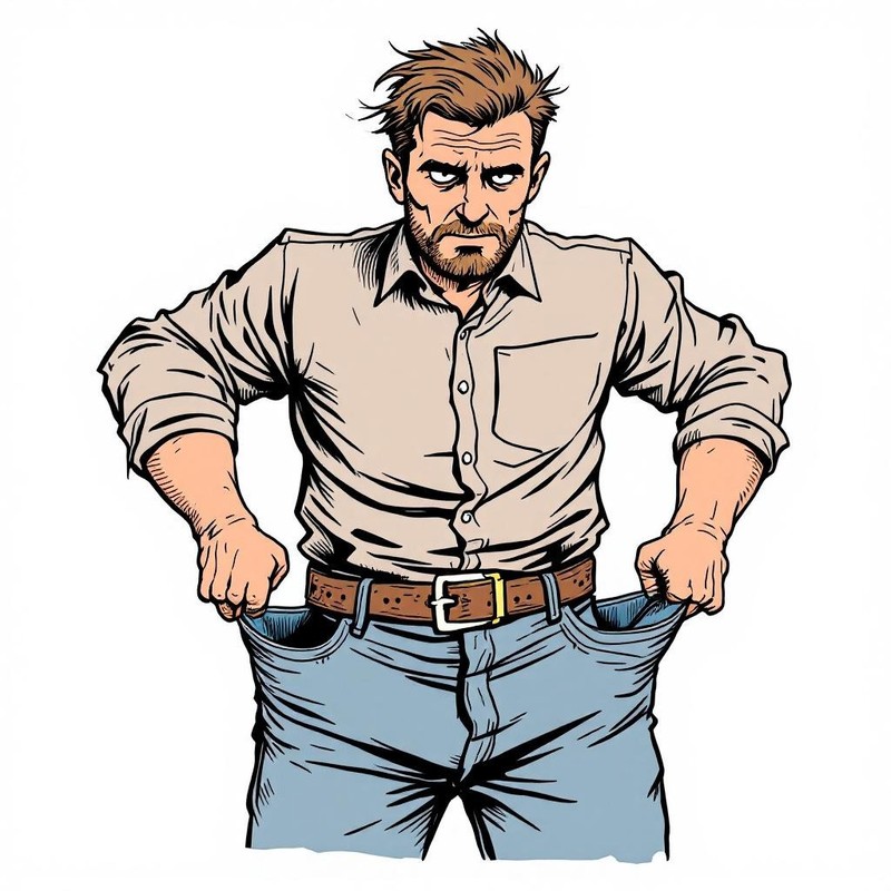 Niemand will ihm helfen.