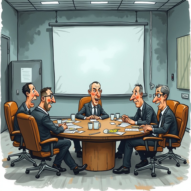 Das Ergebnis von Meetings ist oft dasselbe.