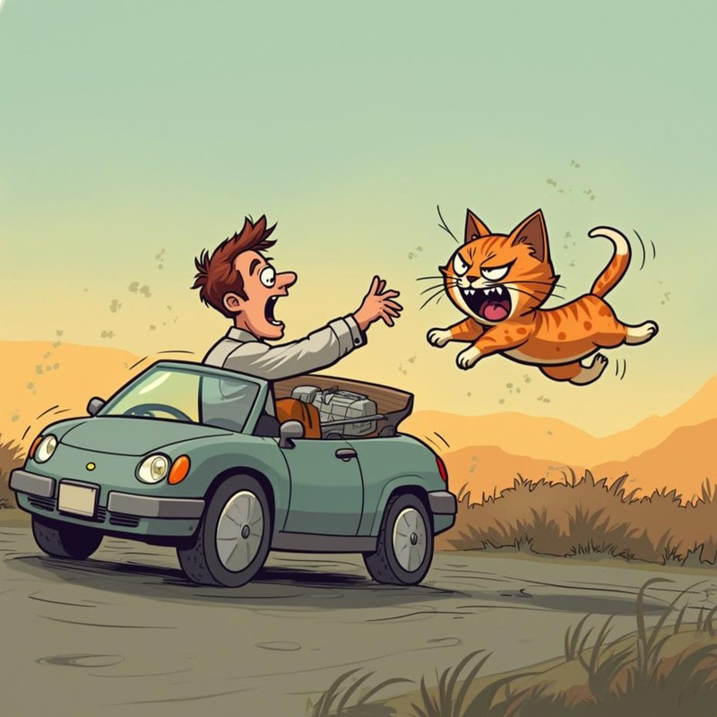Eine Katze sollte man sich nicht zum Feind machen.