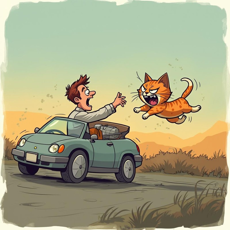Eine Katze sollte man sich nicht zum Feind machen.