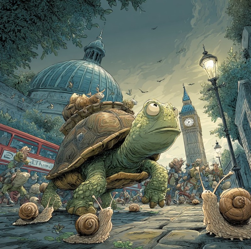 Überfall im Affenzahn.