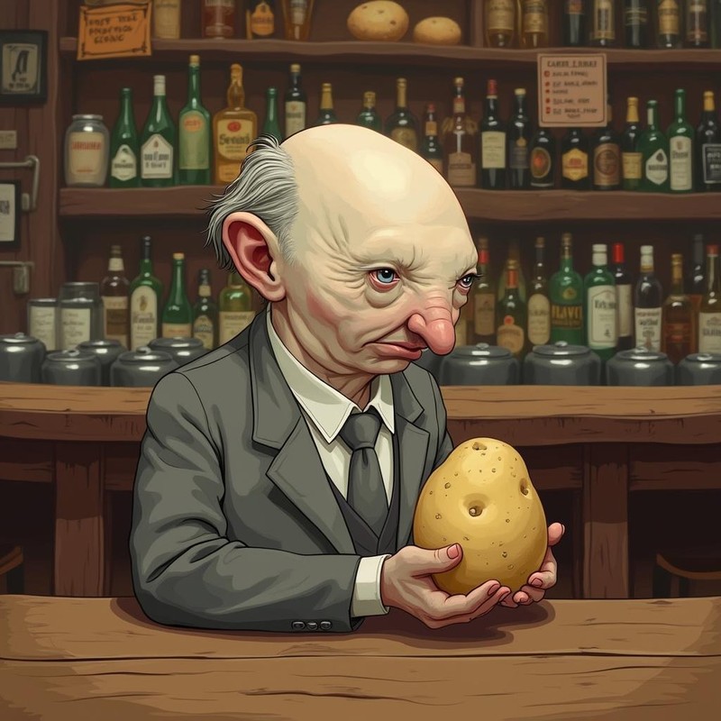 Er ist stärker als der stämmigste Wirt.