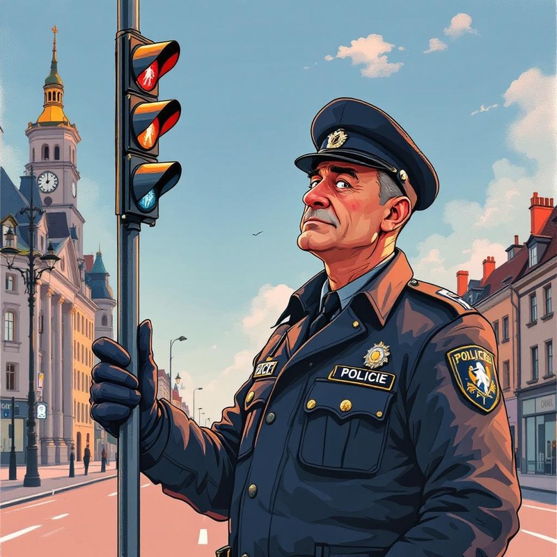 Eine Polizeikontrolle – man weiß nie, was passiert.