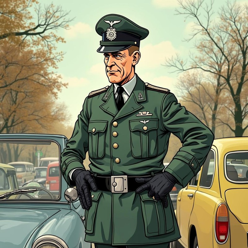 Eine Polizeikontrolle – man weiß nie, was passiert.