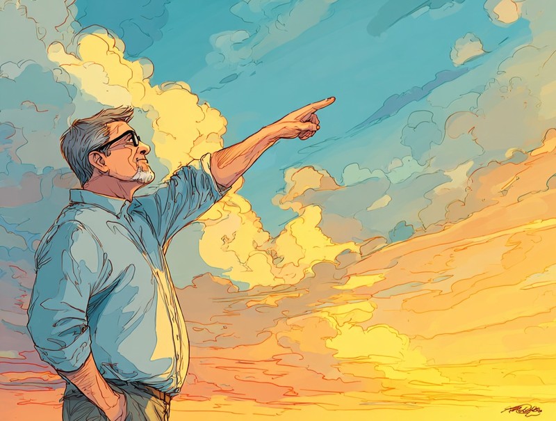 Papa schlägt jede Wetter-App