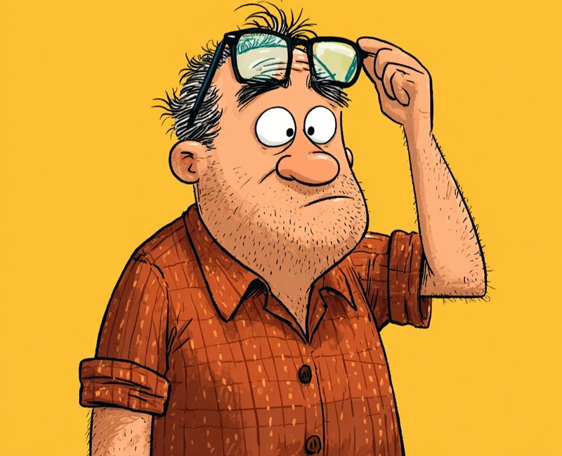 Papa vergisst nichts. Außer gerade alles.