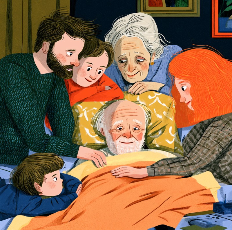 Die ganze Familie beieinander – da stellt sich diese eine Frage.