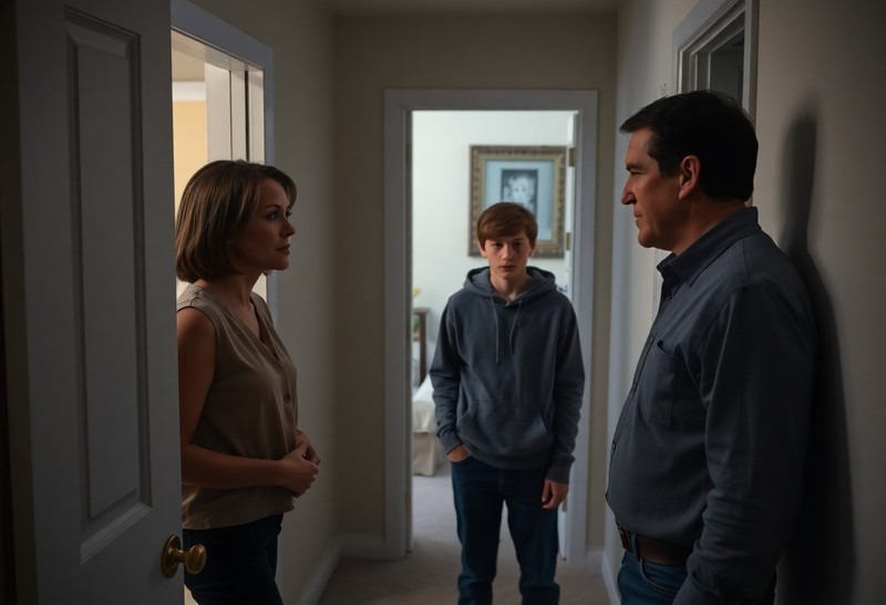 Tobias wird plötzlich Teil einer sehr unangenehmen Szene.