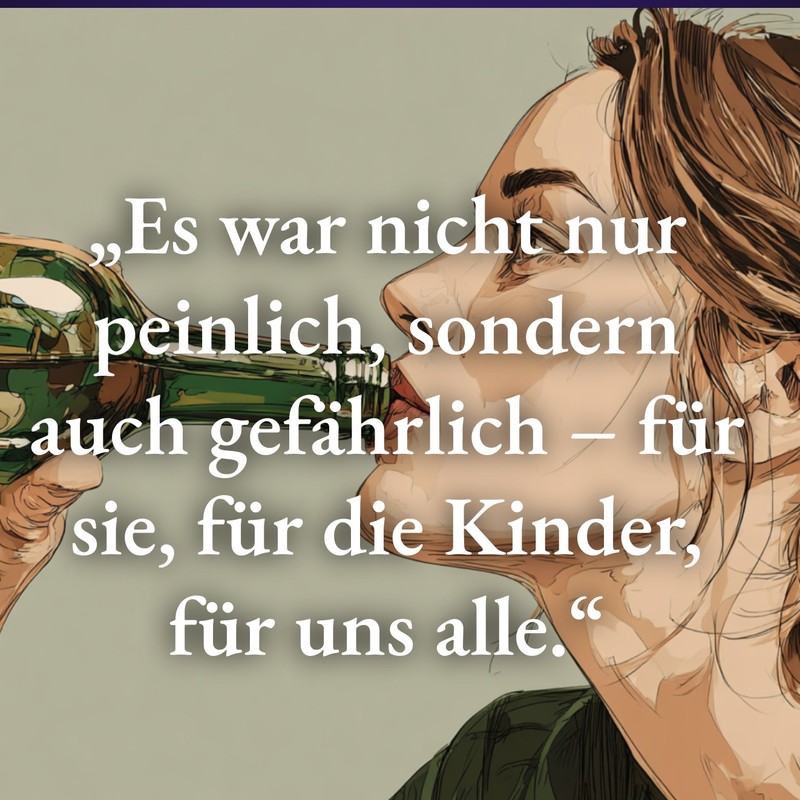 Der Alkohol wurde zum Problem.