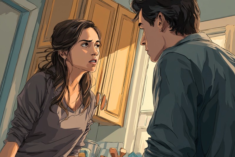 Der Mann wurde immer mistrauischer.