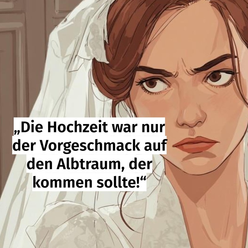 Mit der Hochzeit begann eine leidvolle Zeit.
