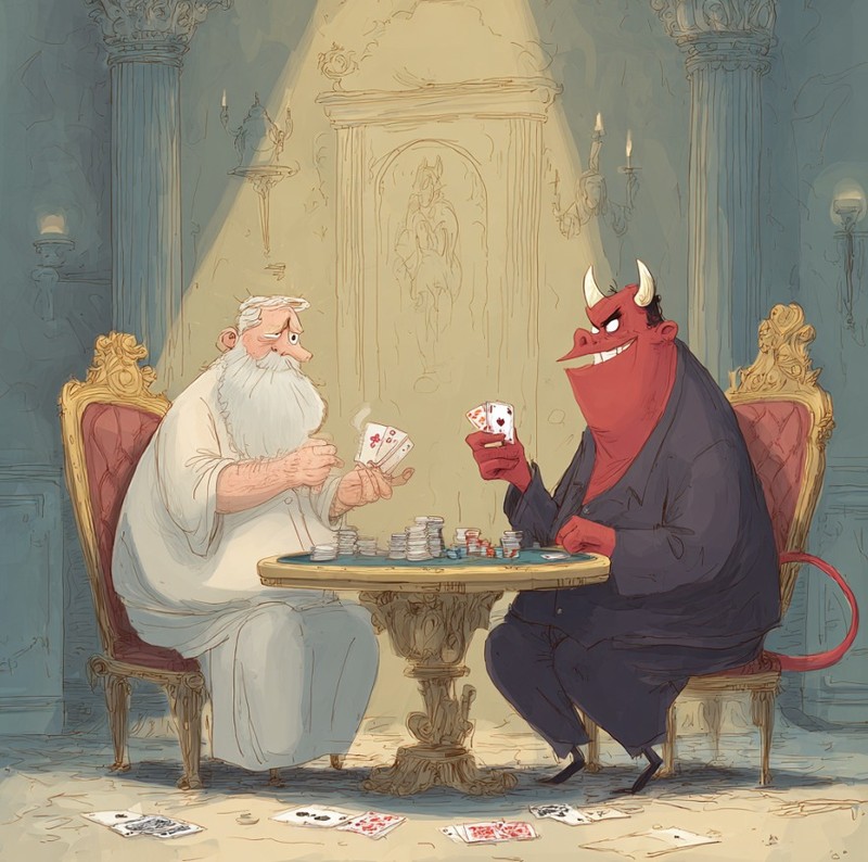 Im Himmel ist die Hölle los.