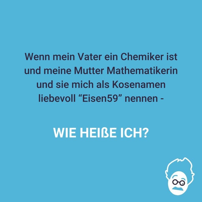 Das ist schon etwas schwerer.