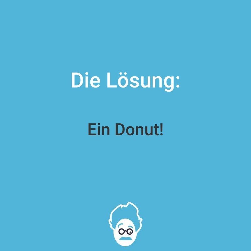 Die Lösung ist eine runde Sache.